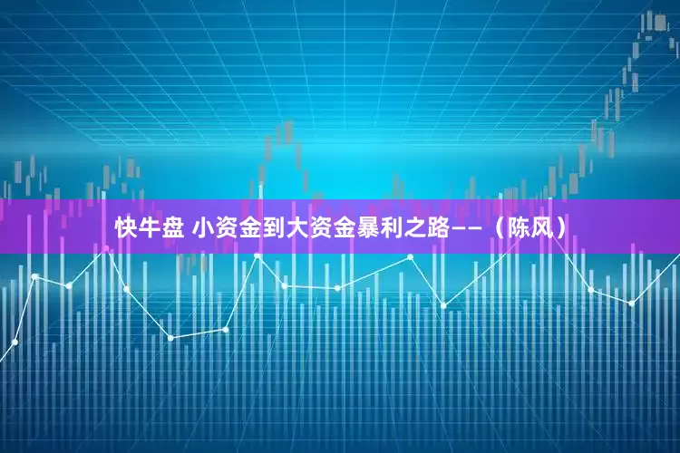 快牛盘 小资金到大资金暴利之路——（陈风）