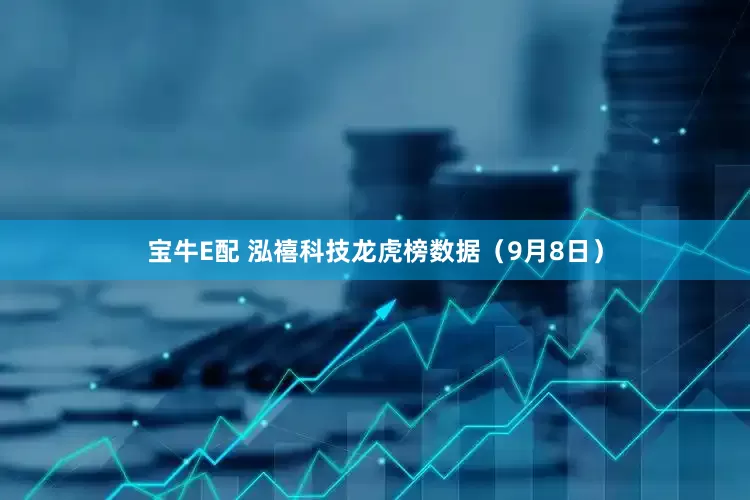 宝牛E配 泓禧科技龙虎榜数据（9月8日）